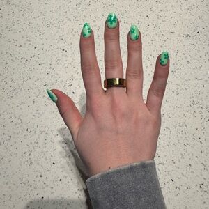 Oura ring - Heritage Gold color (size 8)